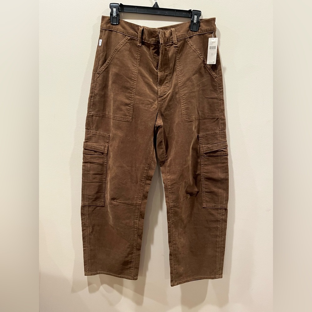 NEW Citizens of Humanity Marcelle Cargo Crop Pants in Manuka, Size 32 - Picture 2 of 6